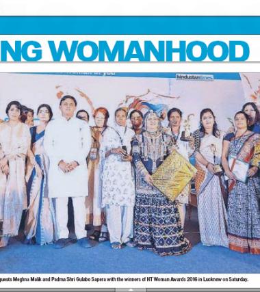 A woman of the soil:  Ramrati  Devi, HT Woman Special Award  Winner, 2016