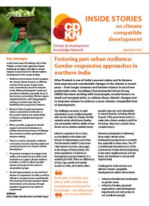 Inside Stories on climate compatible development